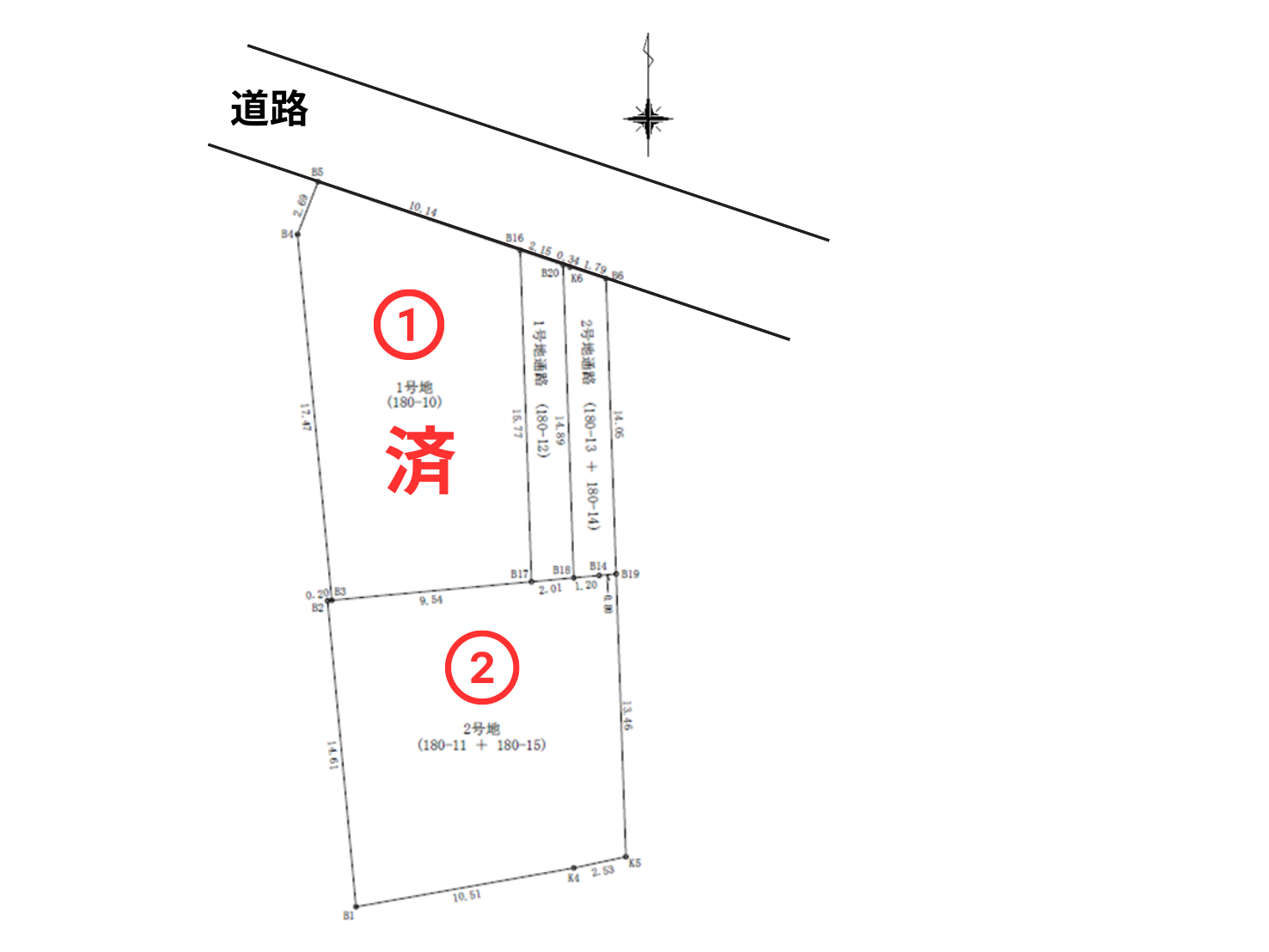 倉敷市菰池3丁目 分譲地　②号地