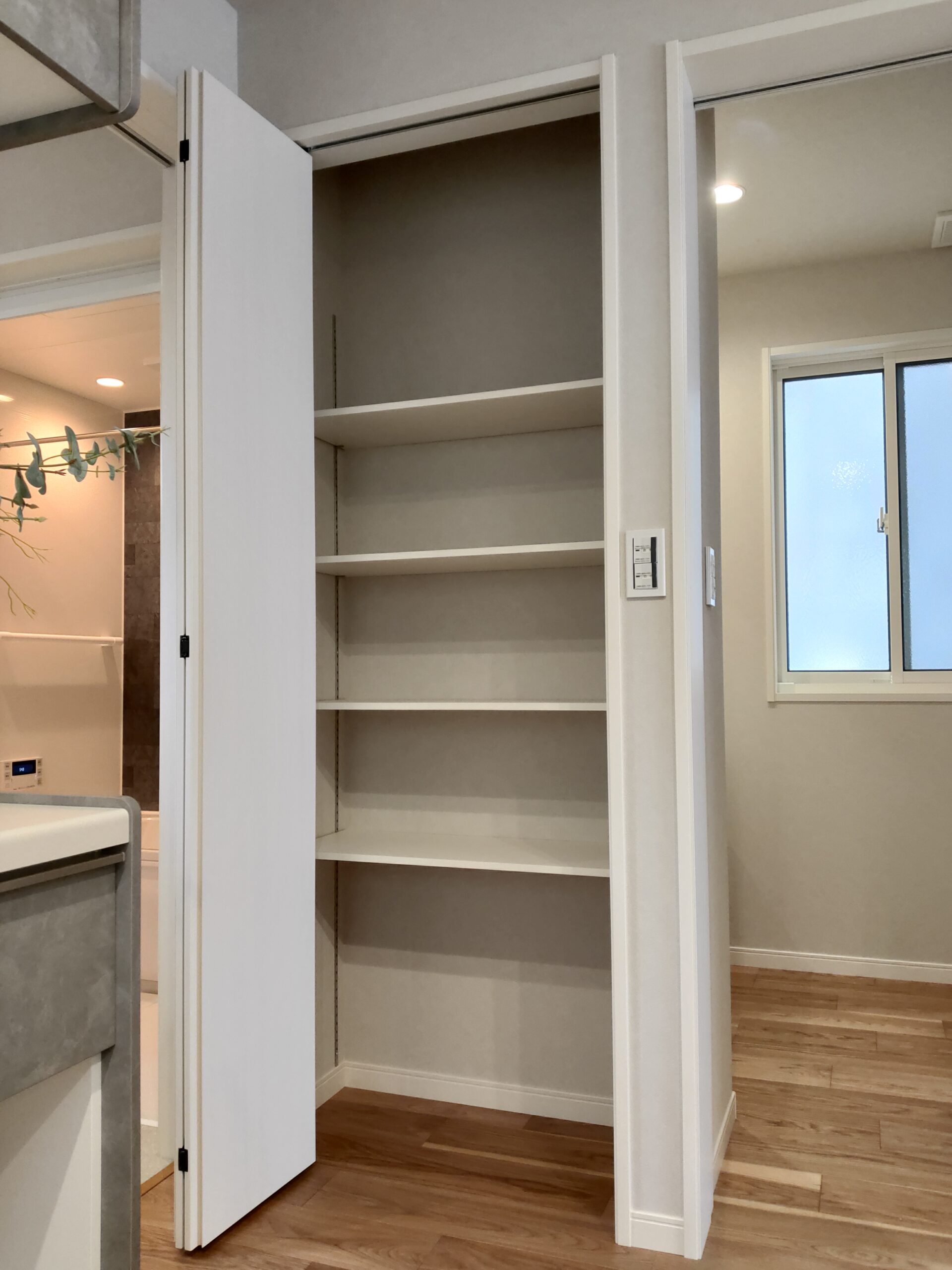 2号棟【新築】倉敷市平田・ミサワホーム「SMART STYLE」4,960万円 家事動線が完結する1階クローゼット＆ZEH水準の高性能住宅