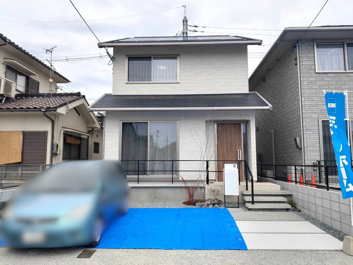 2号棟【新築】倉敷市平田・ミサワホーム「SMART STYLE」4,960万円 家事動線が完結する1階クローゼット＆ZEH水準の高性能住宅