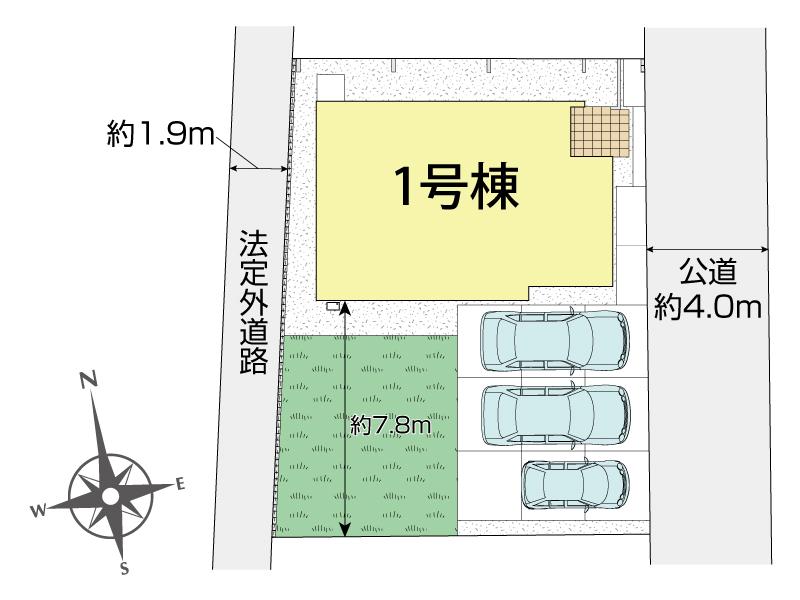 【新築】倉敷市浜ノ茶屋1丁目・1号棟：3,998万円（税込）　「利便性×安心」を妥協しない。57坪超のゆとりある敷地で叶える新生活